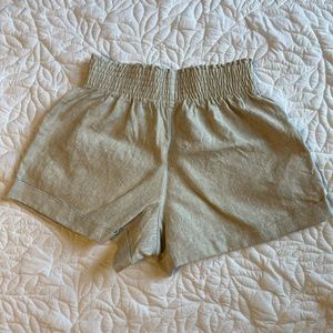 Reformation Linen Shorts